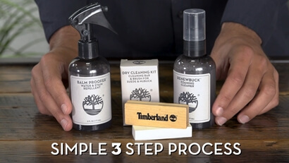 timberland shoe care products