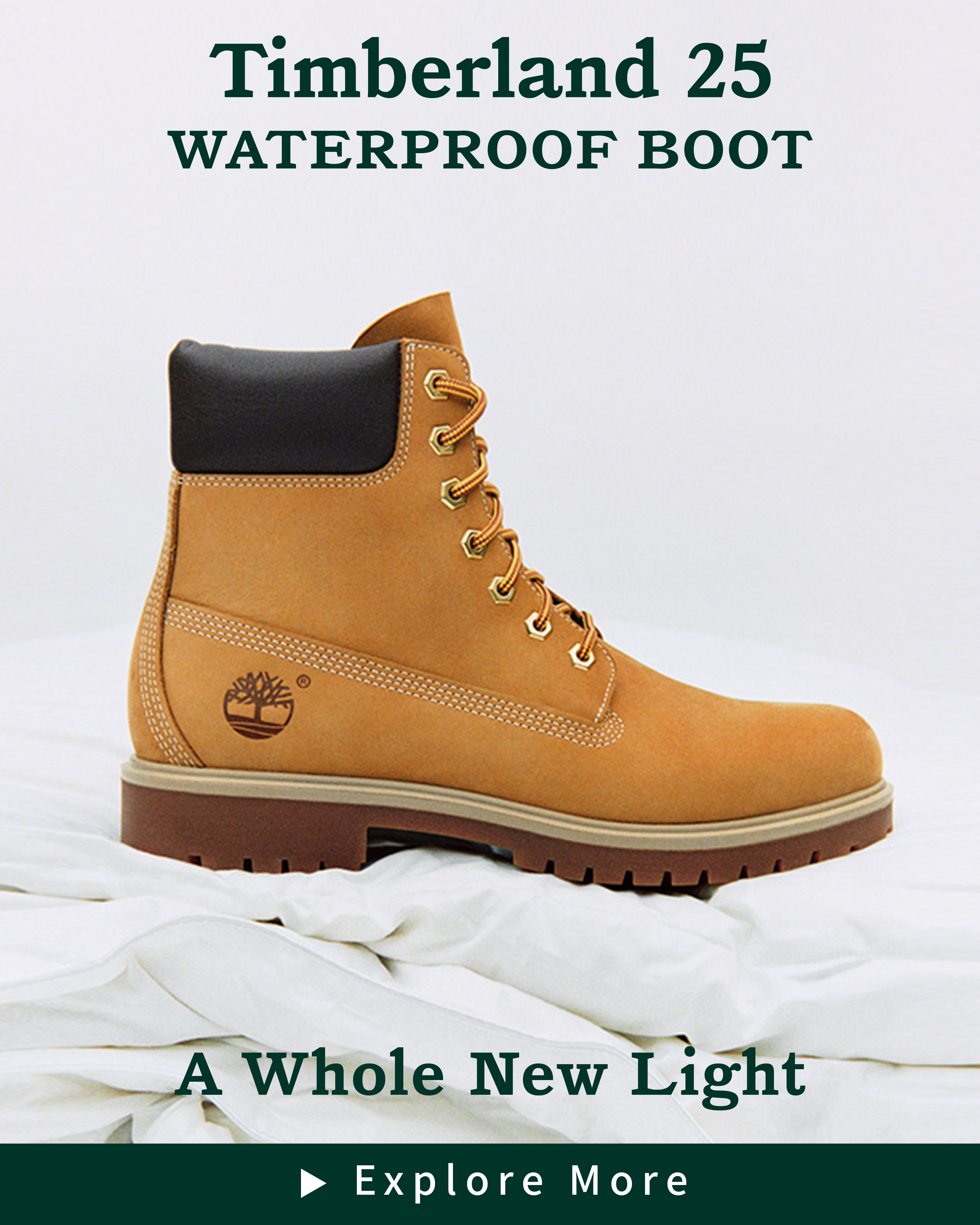 Timberland 25輕量款防水靴