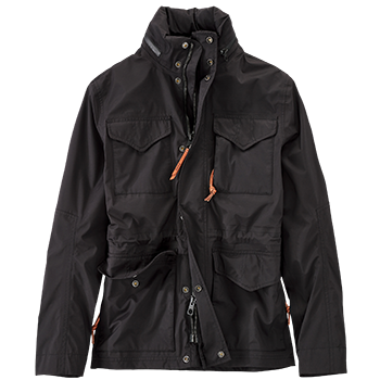 timberland black coat