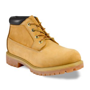 yellow leather timberland boots