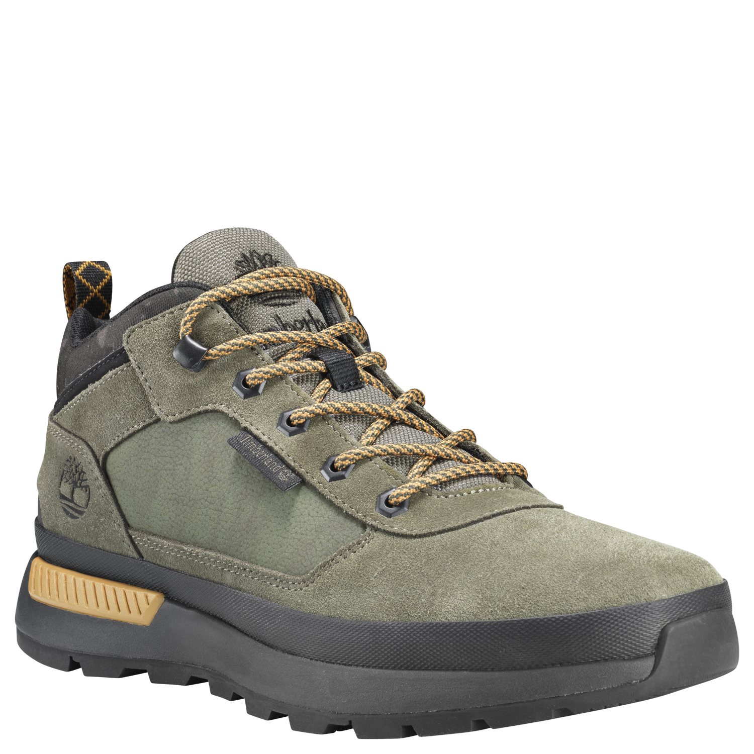 timberland field trekker low hiker black