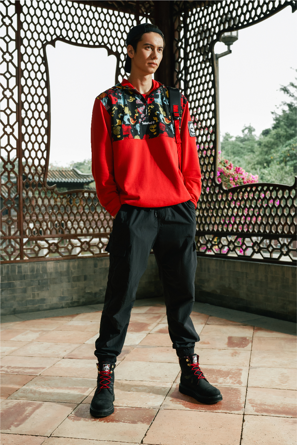 red camouflage timberland boots