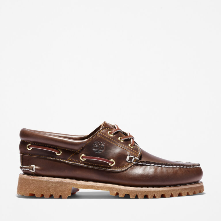 Men’s 3-Eye Lug Handsewn Boat Shoes