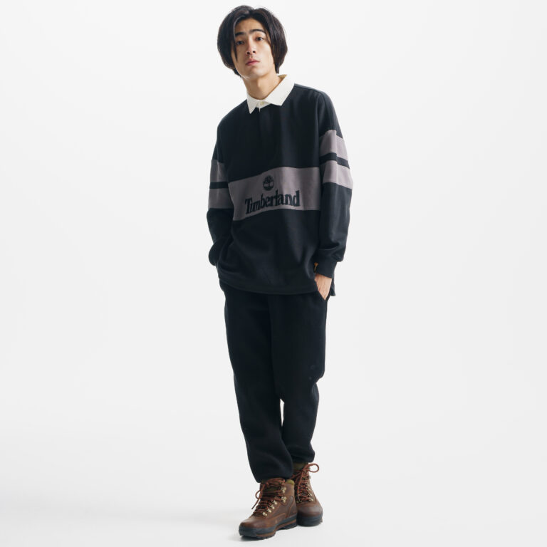 Tokyo Design Collective All Gender Long Sleeve Rugby Polo