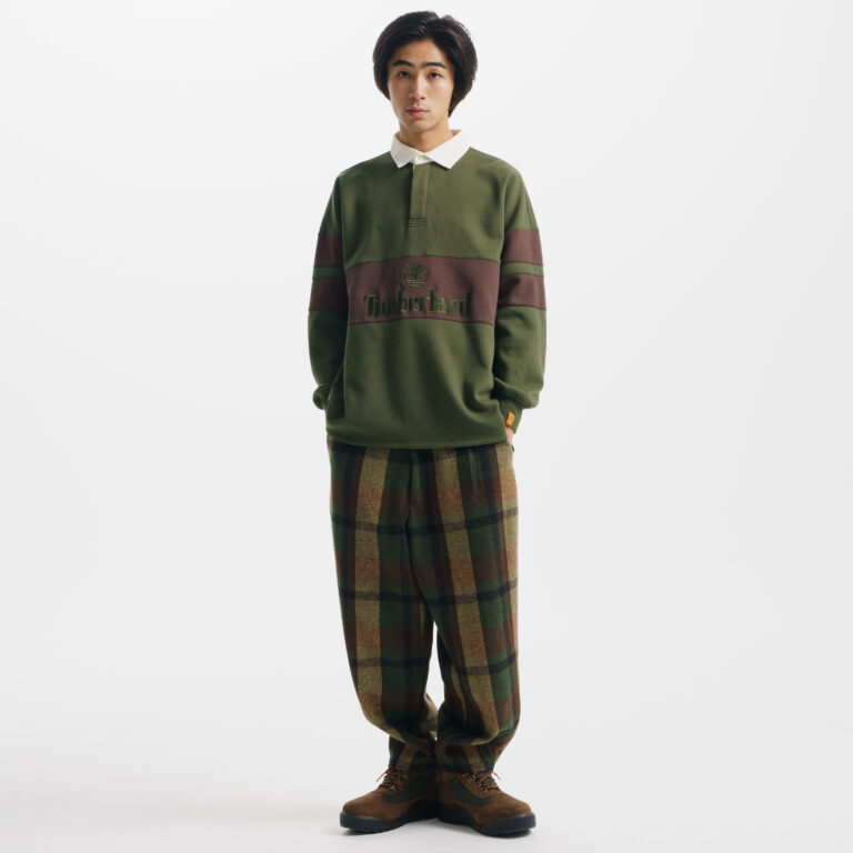 Tokyo Design Collective長袖橄欖球POLO衫
