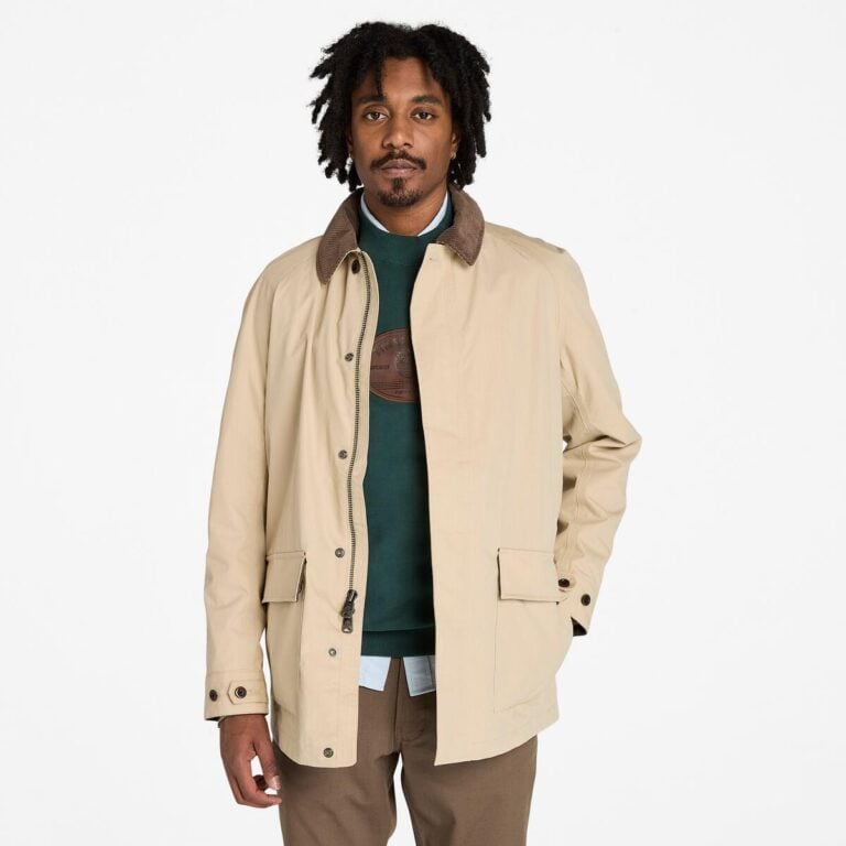 Men’s Wenham Waterproof Cotton Barn Coat