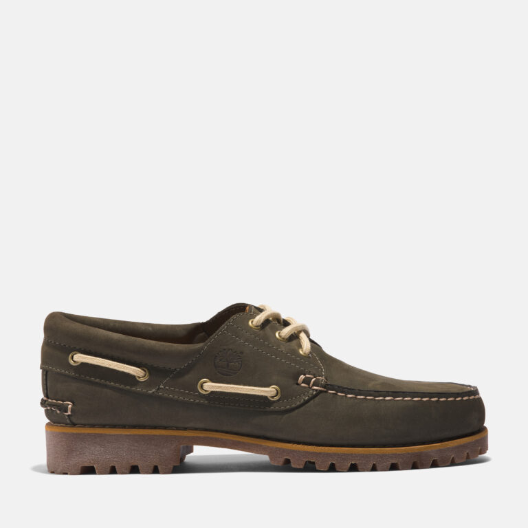 Men’s 3-Eye Lug Handsewn Boat Shoe