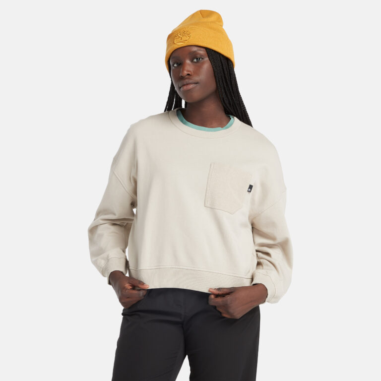 Women’s Textured Crew Sweatshirt