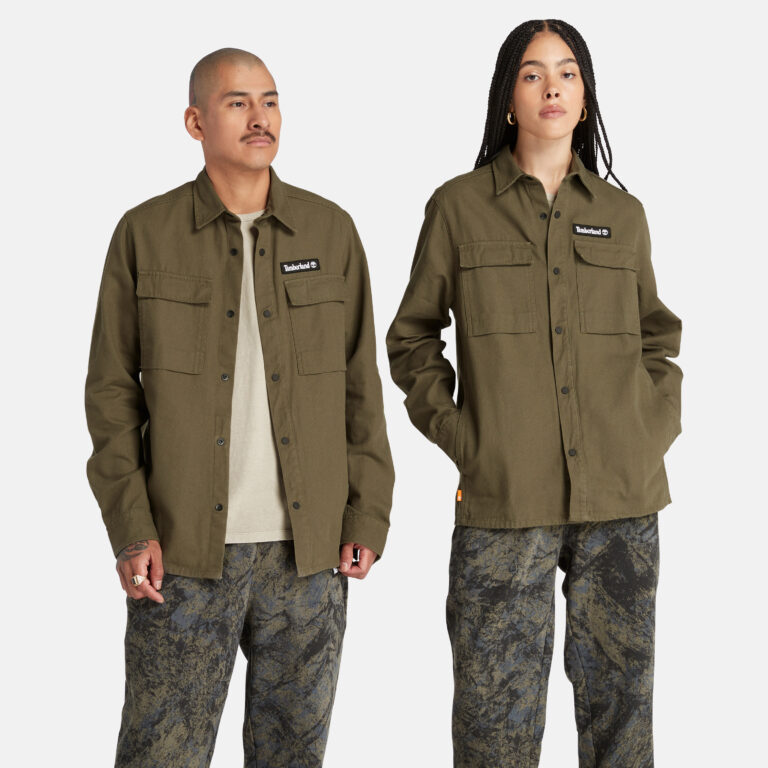 All Gender Long Sleeve Utility Overshirt