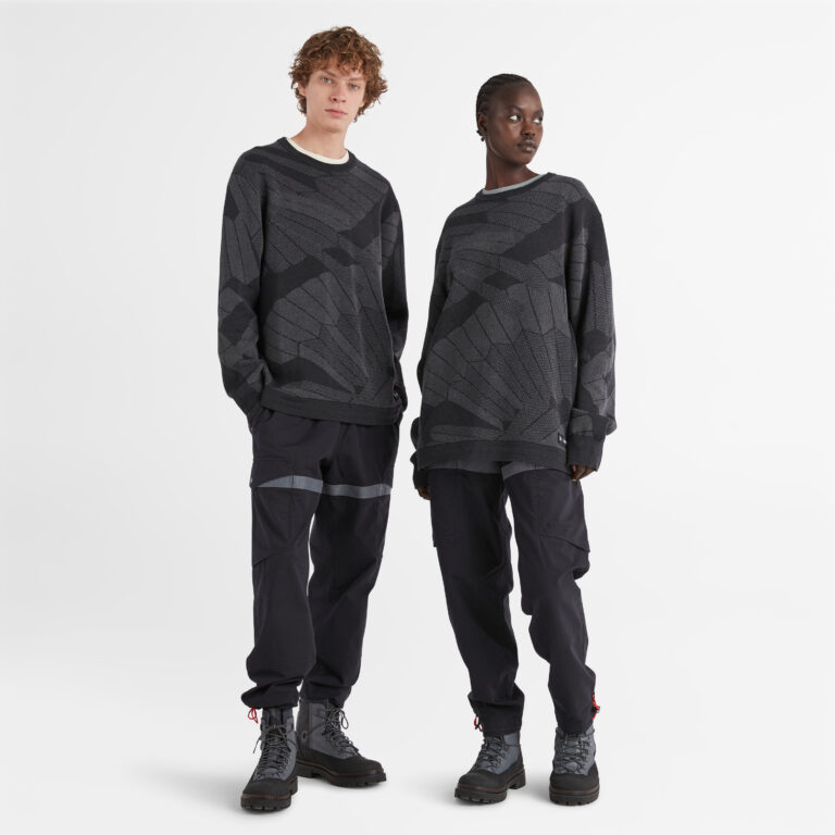 Timberland® x Raeburn Knit 中性款針織圓領上衣