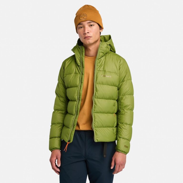 Men’s Bear Head Super Goose Down Hooded Jacket