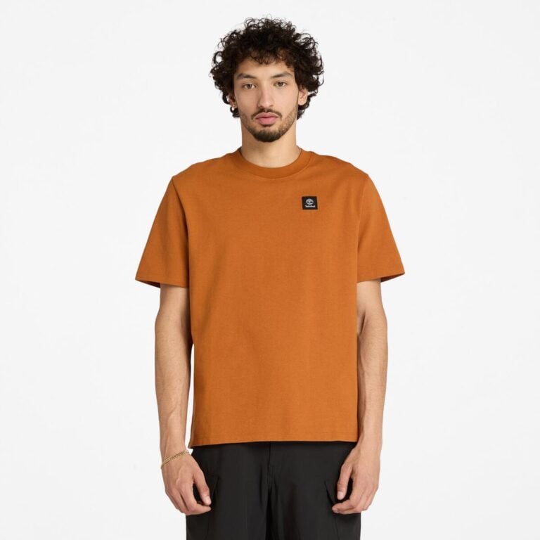 Men’s Woven Badge Short-Sleeve T-Shirt