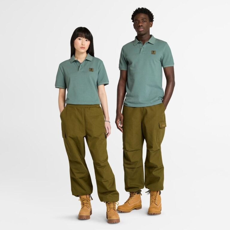 Woven Badge Polo