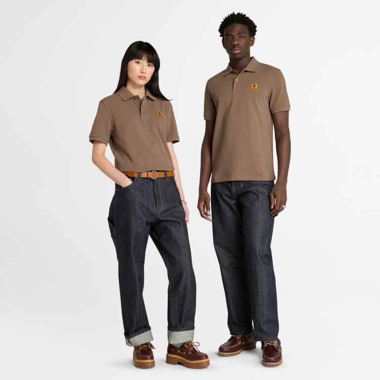 Woven Badge Polo
