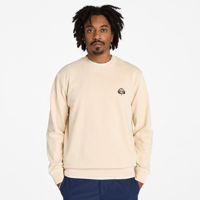 Men’s Tree Logo Patch Crewneck Sweatshirt