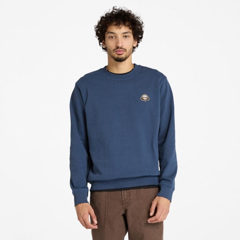 Men’s Tree Logo Patch Crewneck Sweatshirt