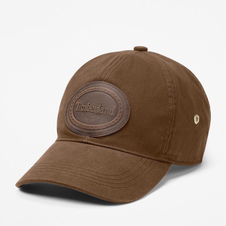 Timberland® Tokyo Design Collective All Gender Waxed Cotton Leather Patch Cap