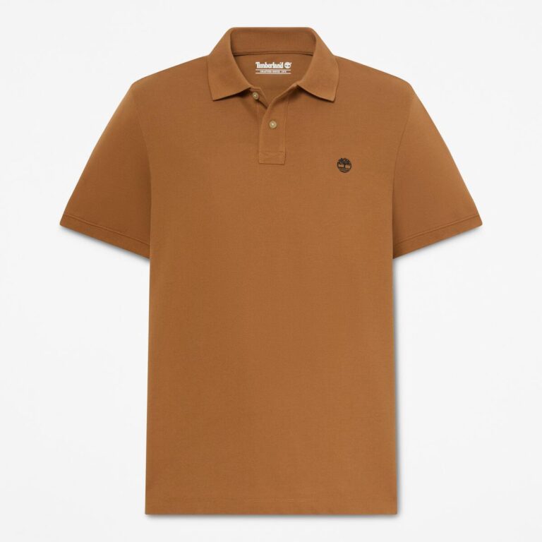 男款刺繡LOGO短袖Polo衫