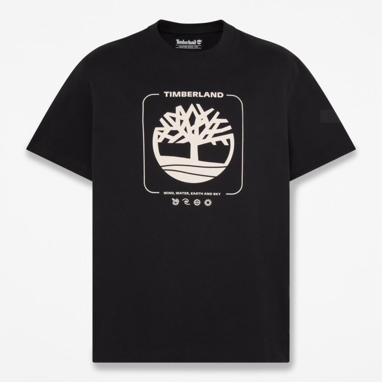 男款大樹LOGO圖案T恤