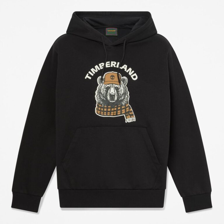 Men’s Bear Graphic Hoodie