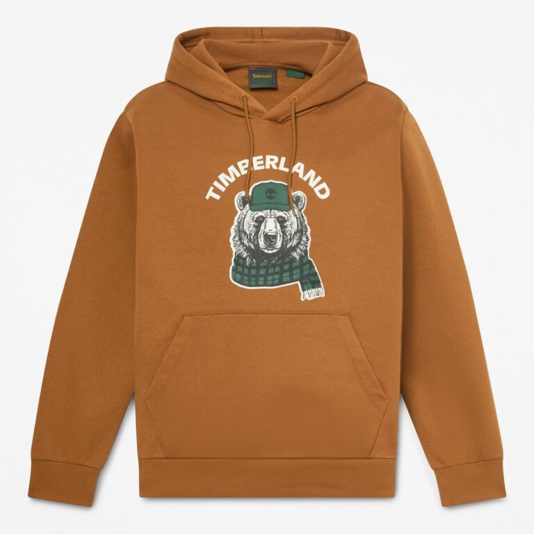 Men’s Bear Graphic Hoodie