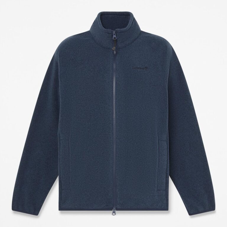 Men’s Melange Full-Zip Fleece