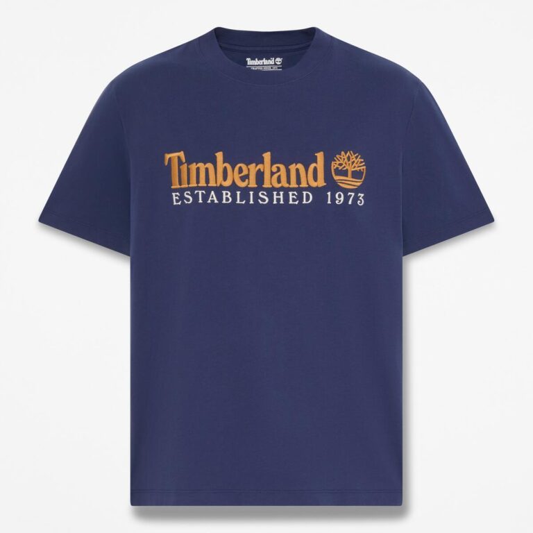 Men’s Established 1973 Embroidered Short-Sleeve T-Shirt