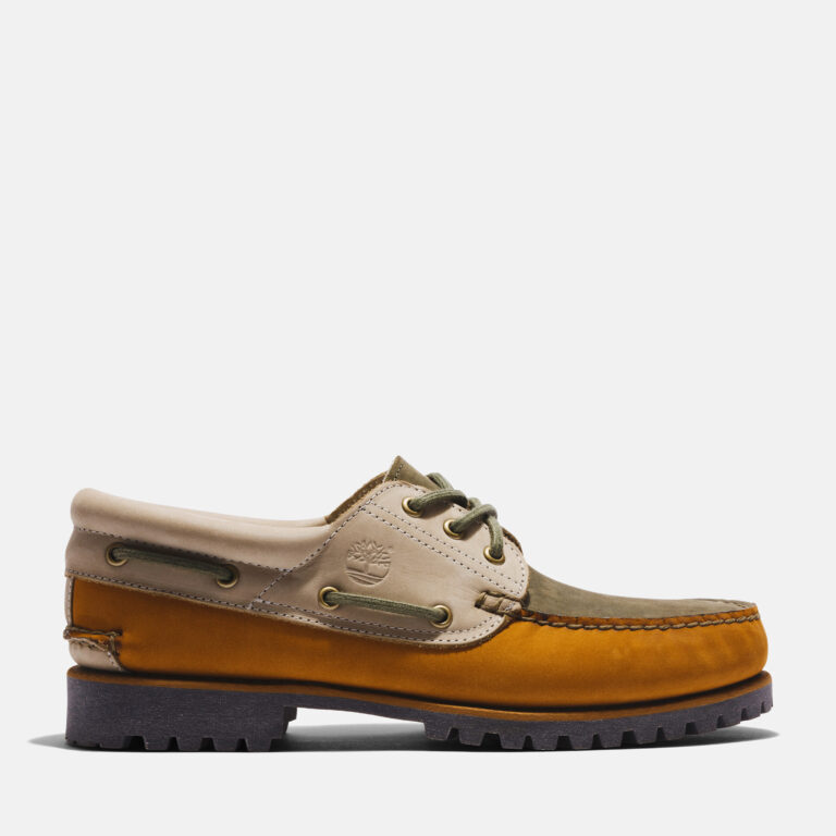 Men’s 3-Eye Lug Handsewn Boat Shoes