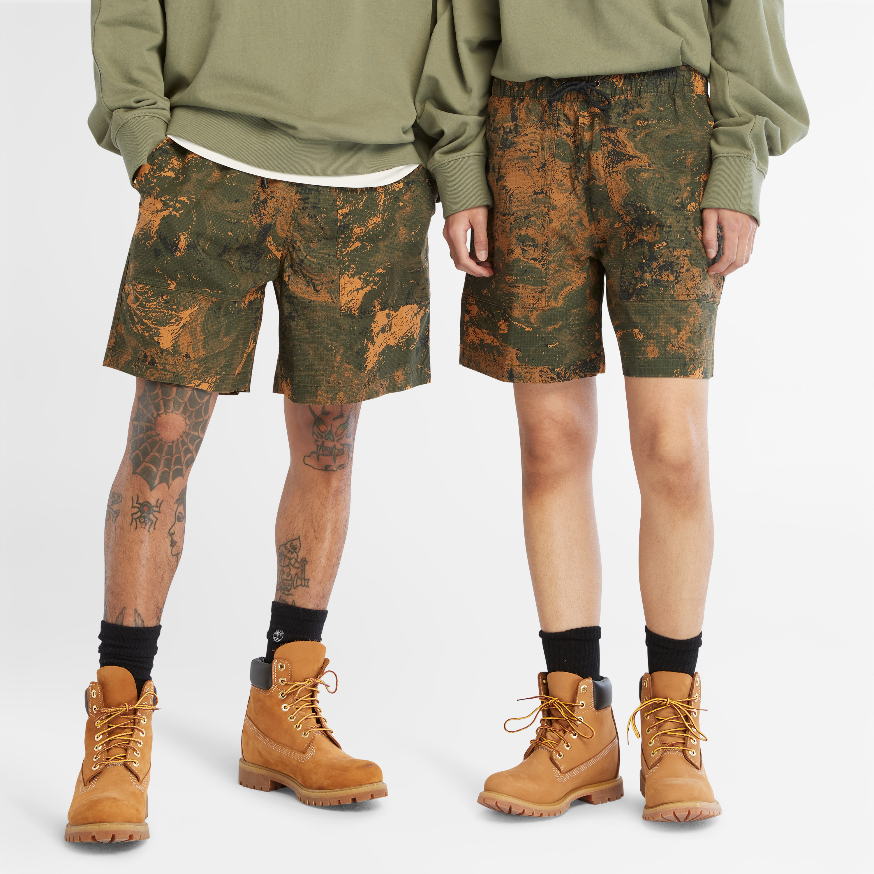 All Gender Printed Woven Regular Fit Shorts - Timberland Hong Kong