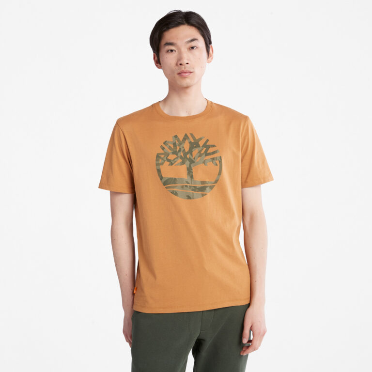 Men’s Camo Tree-Logo T-Shirt