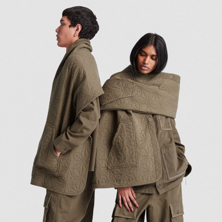 Timberland x CLOT Future73 絎縫披肩