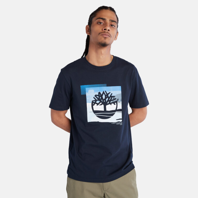 Men’s SS Coast Inspired Logo Graphic Tee