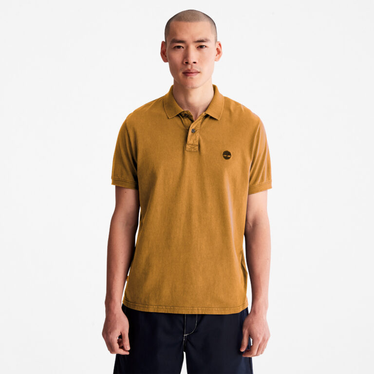 Men’s Sunwashed Jersey Polo Shirt