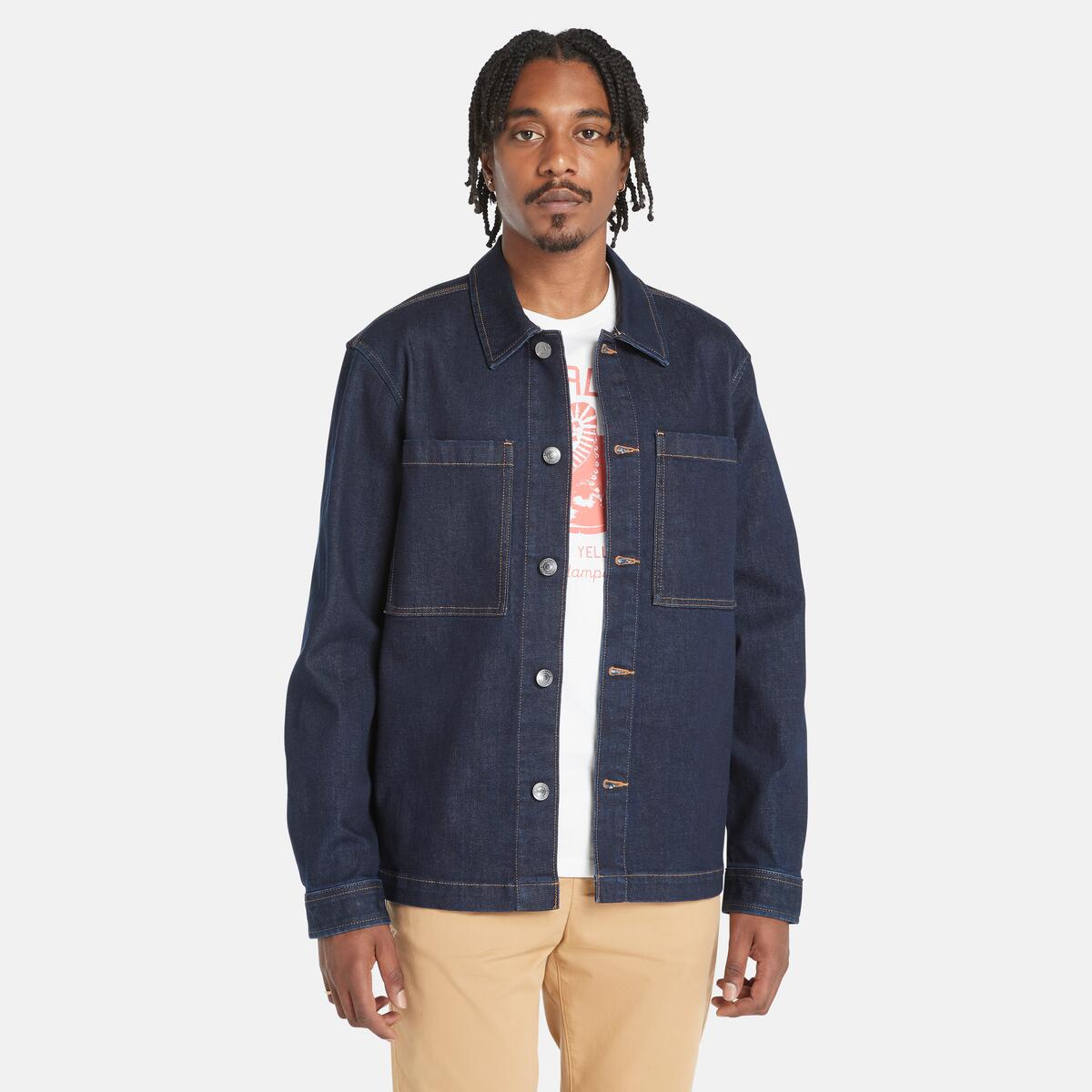 Men's Workwear Denim Chore Jacket - Timberland - Hong Kong