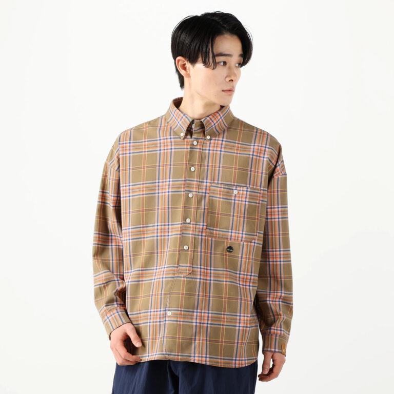 Tokyo Design Collective All Gender Long Sleeve Yarn Dye Shirts​