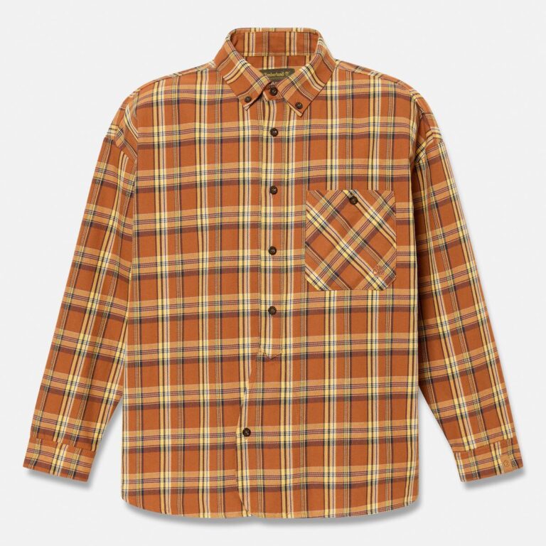 東京設計系列格紋長袖襯衫