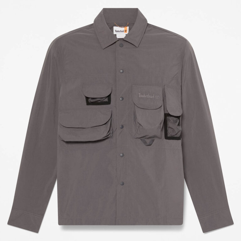 男款寬版防曬襯衫外套