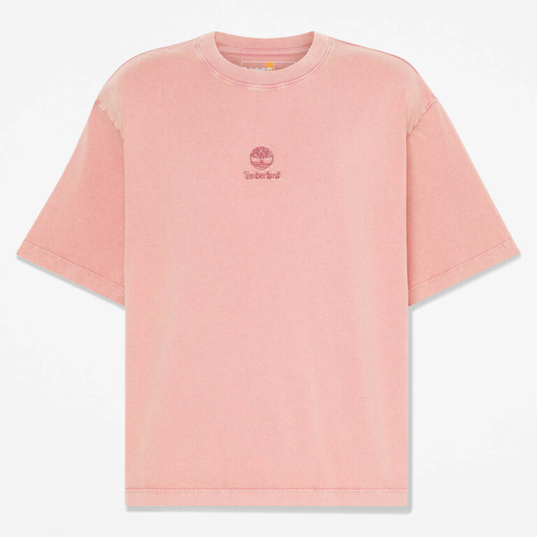 寬版刺繡LOGO T恤