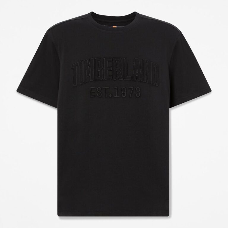 Men’s Washed Embroidered Logo T-Shirt