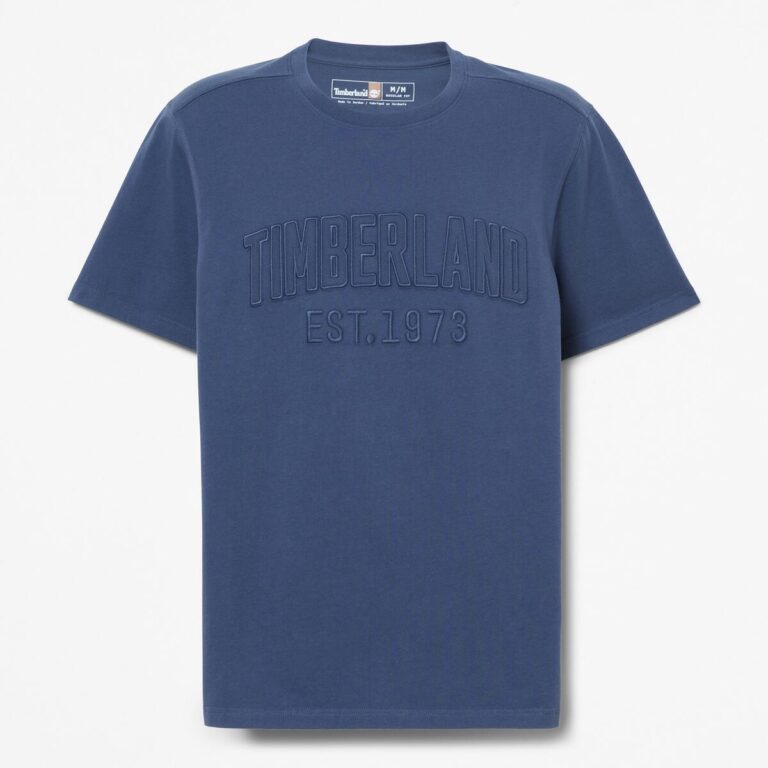 Men’s Washed Embroidered Logo T-Shirt