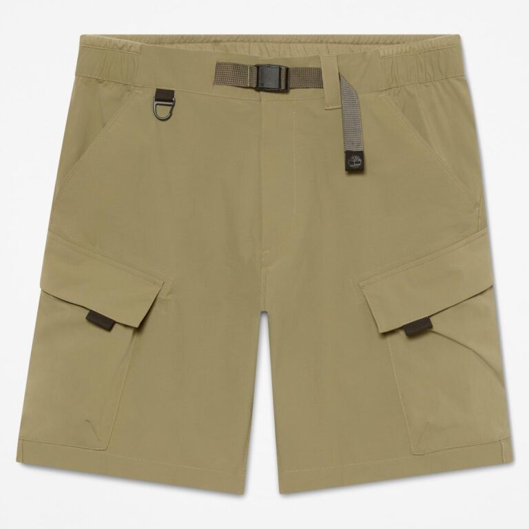 男款寬版彈性短褲